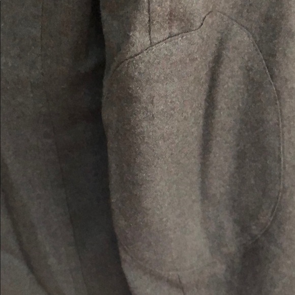 382. Ladies Theory charcoal gray wool blazer - Picture 7 of 8